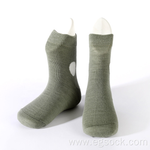 Organic wool kids socks